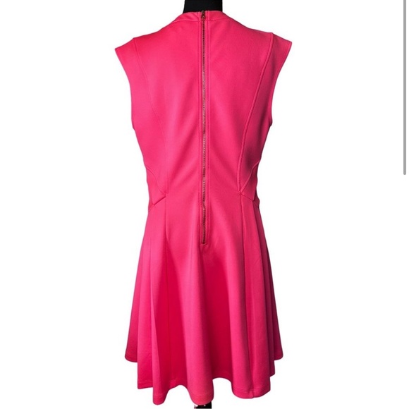 Ted Baker Vibrant Pink Midi Dress - Picture 2 of 5